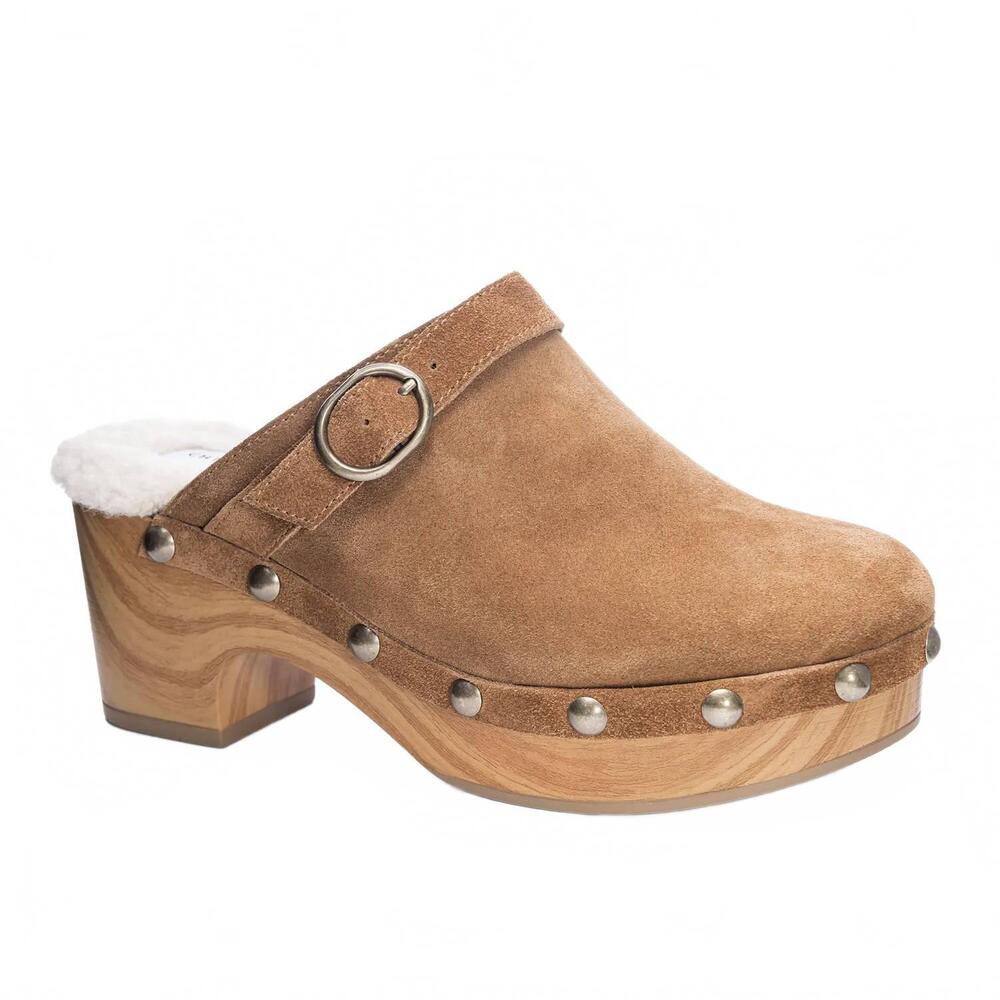 NEW CHINESE LAUNDRY women's carlie clog in brown